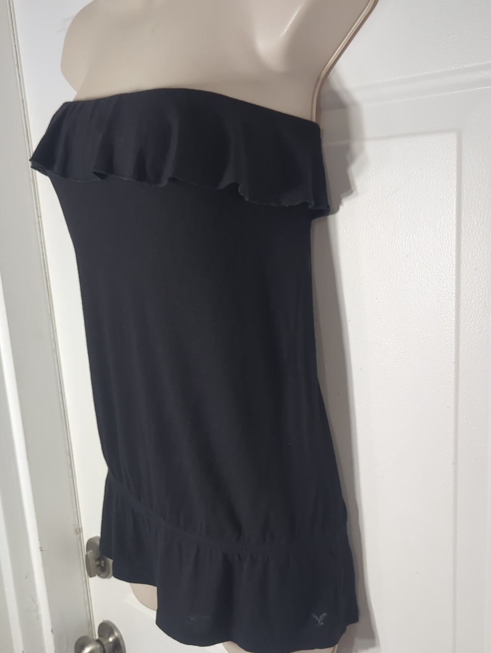 American Eagle Vintage Y2K Ruffle Strapless Tube Top Medium